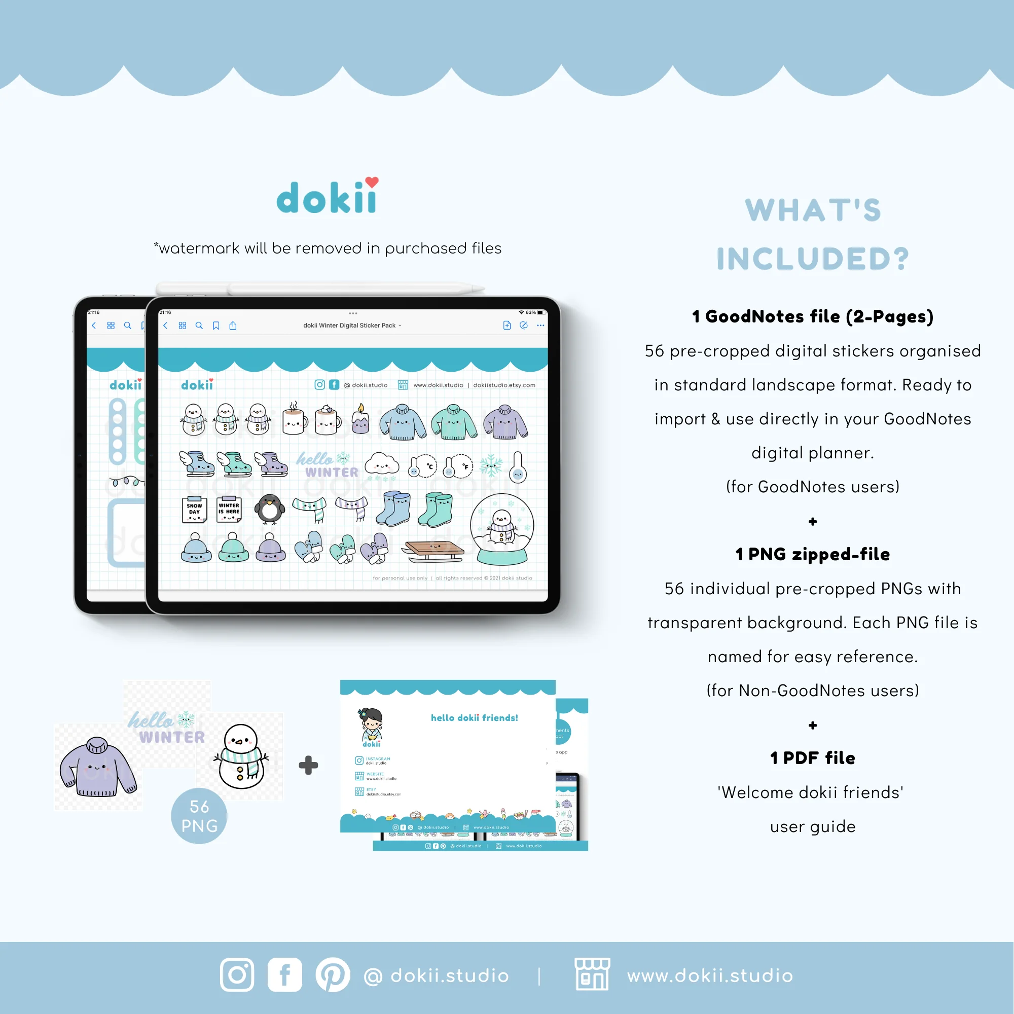 Winter Season digital stickers dokii.studio website-2