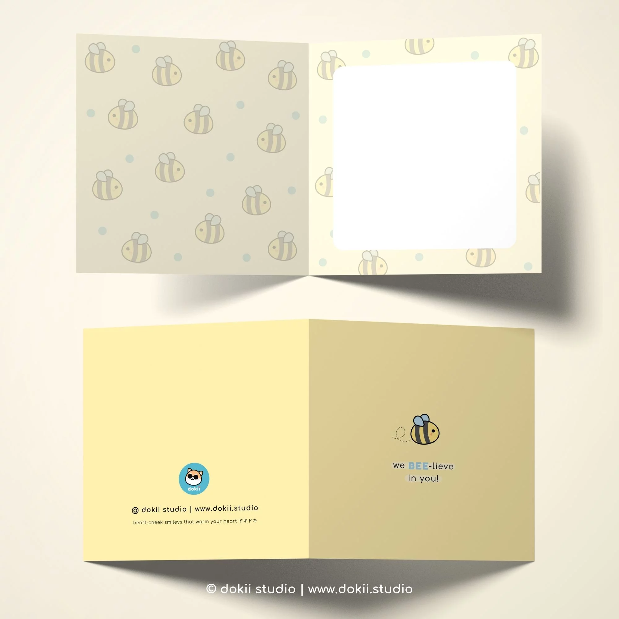 dokii Bee-lieve card (5)